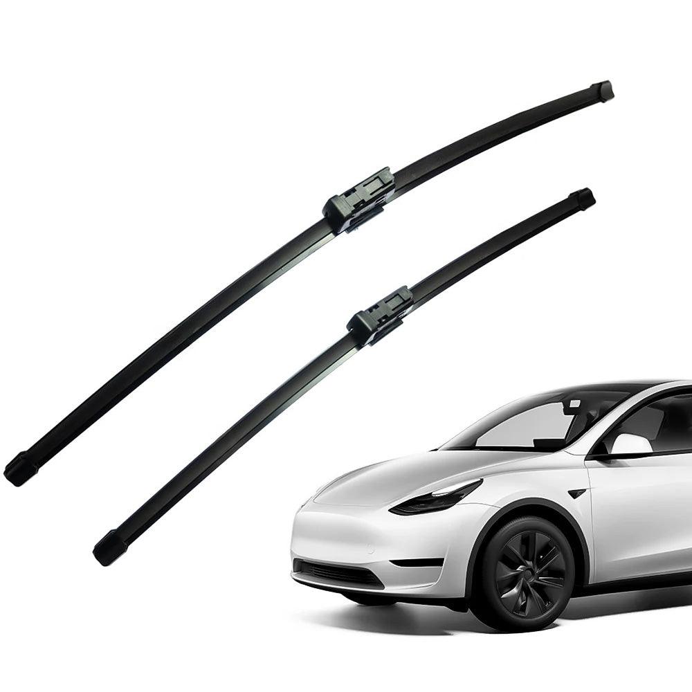 High-Quality 26"+20" Tesla Model Y 2020+ Frameless Windshield Wiper Blades Kit - Evooor