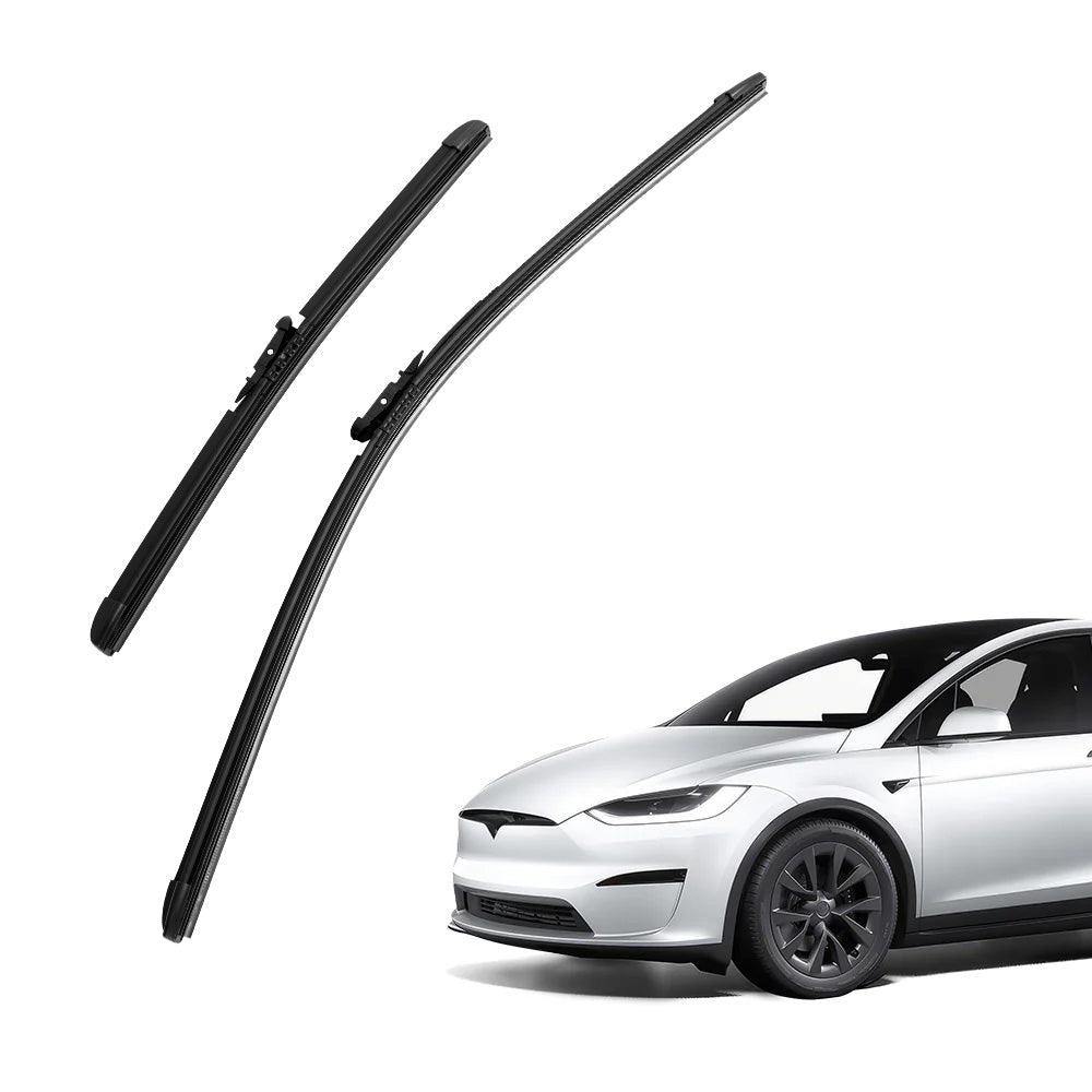 27" and 18" Windshield Wiper Blades Replacement for Tesla Model X (Set of 2) - Evooor