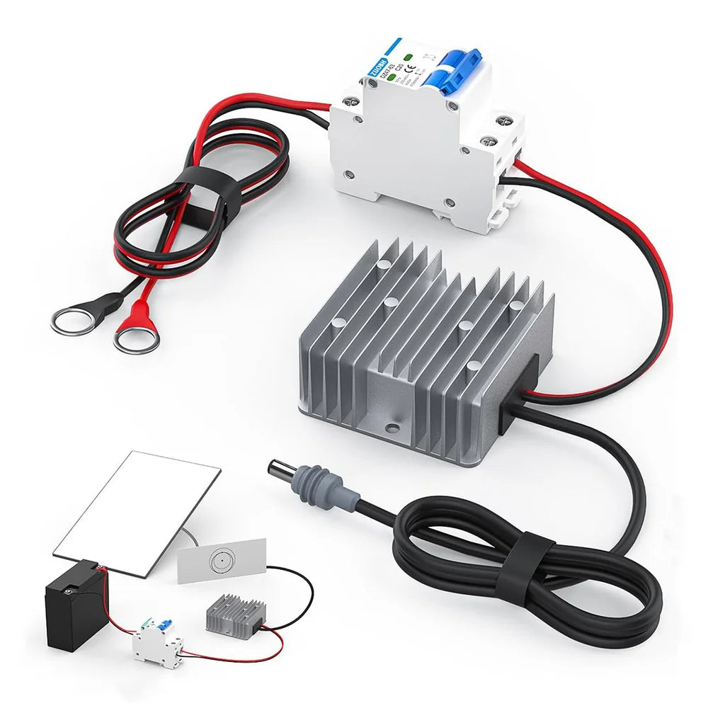 High Quality 12V/24V Car Power Converter for Starlink Gen 3 - Reliable Charging Solution - Evooor