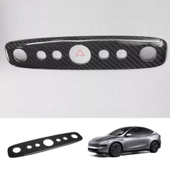 [Real Carbon Fiber] Reading Light Cover for Tesla Model Y Juniper 2025+
