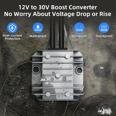 High-Quality Car Charger with Female Plug for Starlink Mini - 10-28V to 30V DC Power Adapter - Evooor