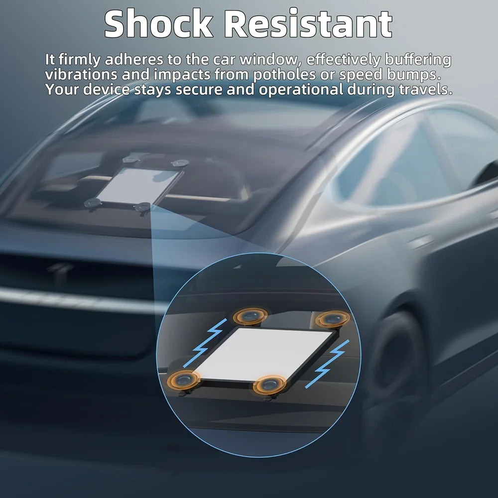 Protective Silicone Case with Suction Cup Mount for Starlink Mini - All-in-One Solution for Securely Mounting Your Device - Evooor