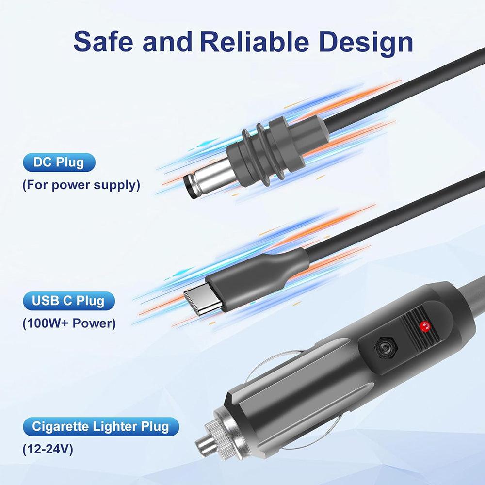 Waterproof 3-in-1 Charging Cable for Starlink Mini - Evooor