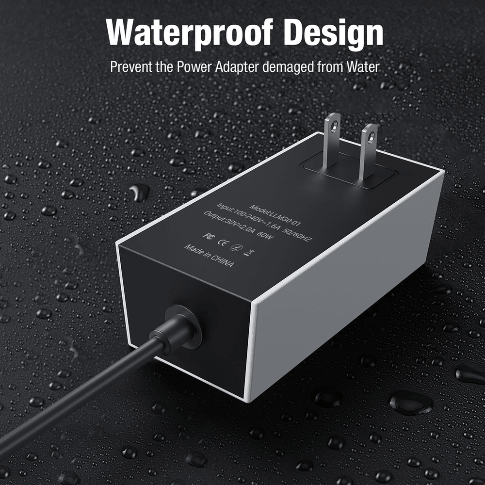 High-Quality 60W Power Adapter for Starlink Mini - Energy-Efficient AC/DC Converter - Evooor