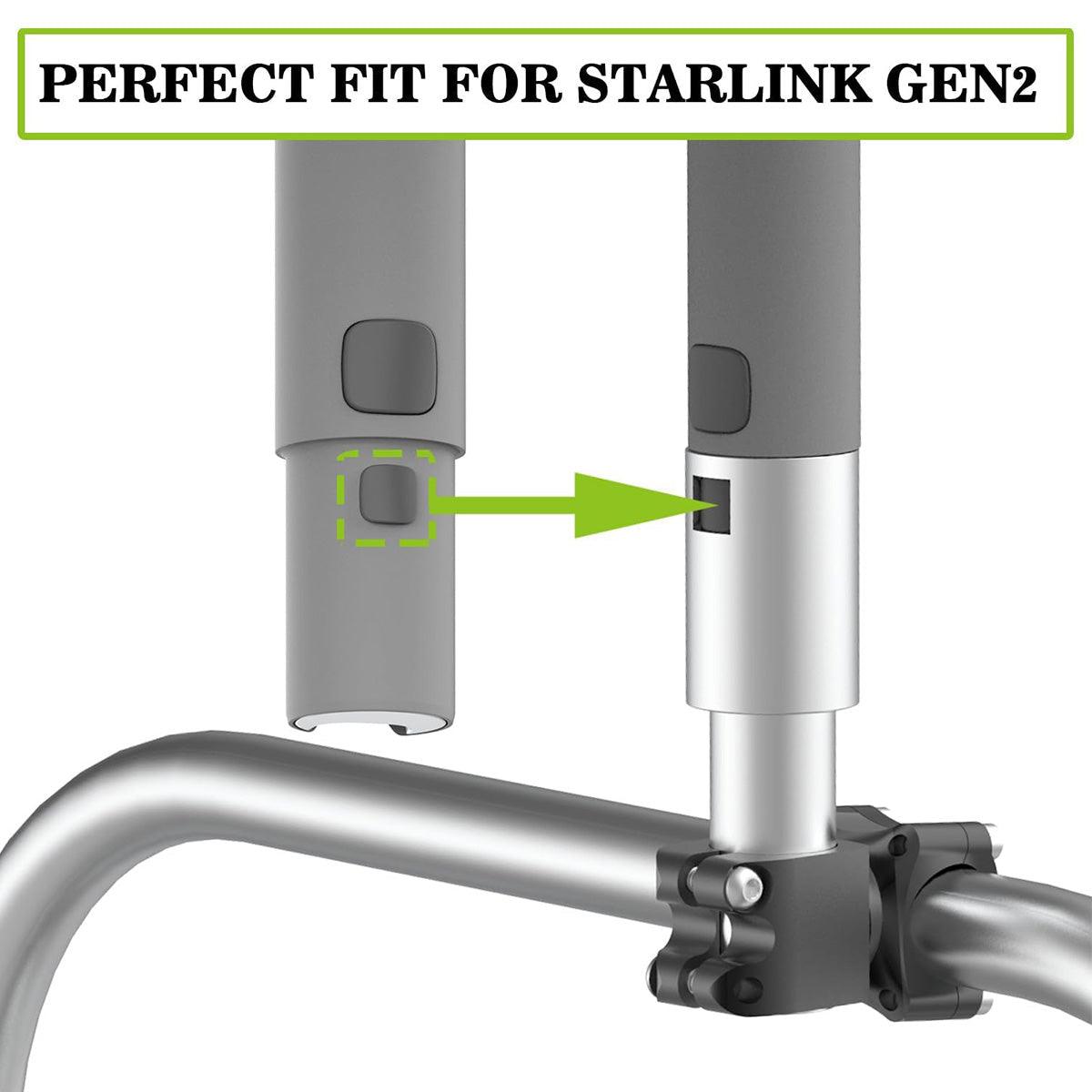 Alloy Starlink Mount with Pipe Adapter for Starlink Gen 2 - Evooor