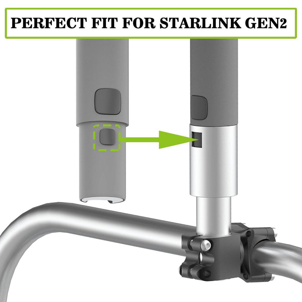 Alloy Starlink Mount with Pipe Adapter for Starlink Gen 2 - Evooor
