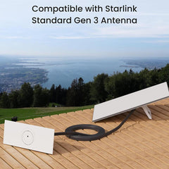 Flat Cord Extension Cable for Starlink Gen 3/Mini