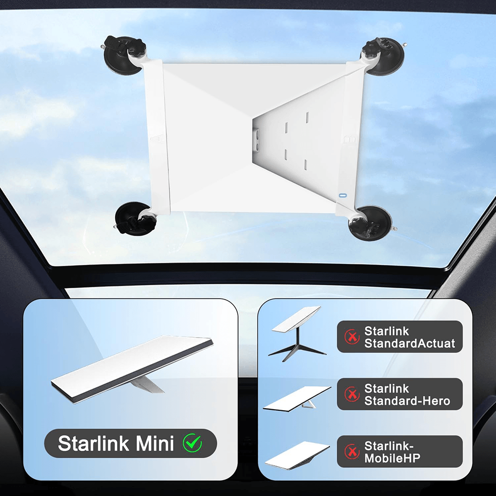 Car Roof & Window Magnetic Mount for Starlink Mini - Evooor