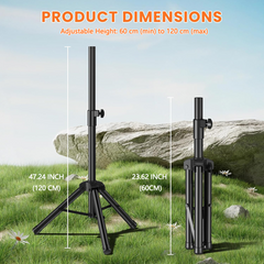 Versatile Aluminum Tripod Stand with Universal Adapter for Starlink Satellite Internet (Generation 3) - Evooor