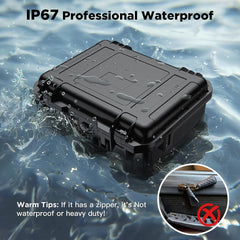 Waterproof Hard Carrying Case for Starlink Mini Kit and Accessories