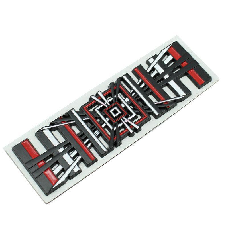 Tesla Plaid SpaceBalls Tribute, Die-Cast Aluminum Badge Trunk Emblem - For All Models (2012-2023) - Evooor