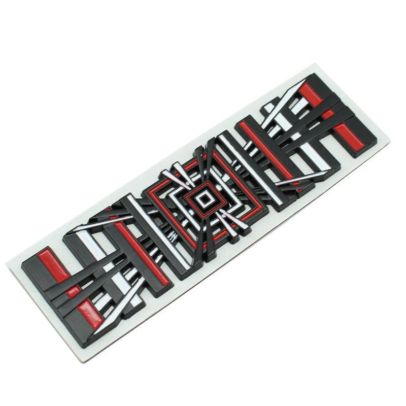 Tesla Plaid SpaceBalls Tribute, Die-Cast Aluminium Badge Trunk Emblem - For All [[PL171]] (2012-2023)