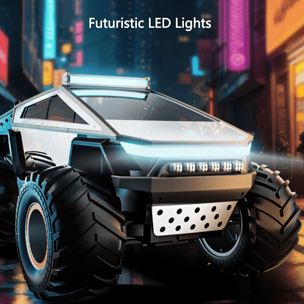 Cybertruck Pickup Truck 1:14 Scale Alloy Remote Control Car - Evooor