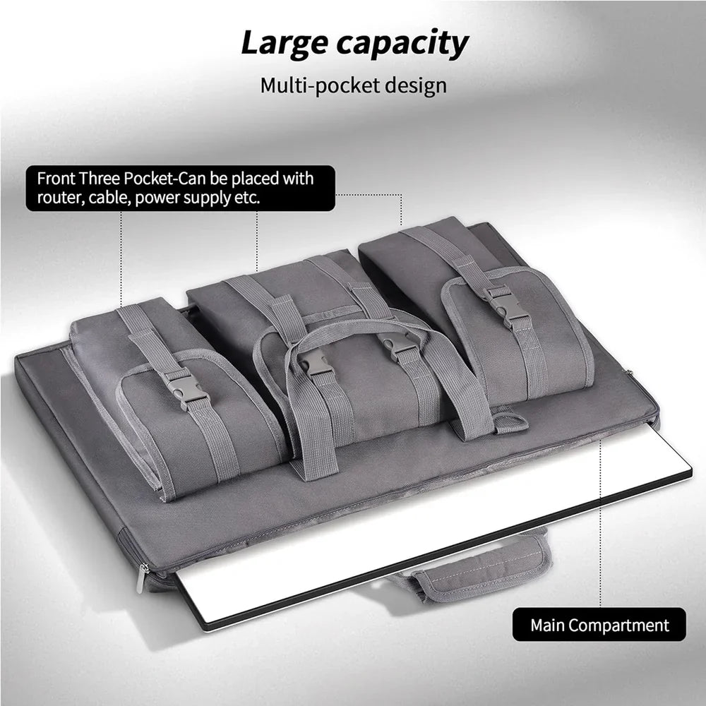 Sturdy Travel Case for Starlink Gen 3 with Room for Dish and Essential Accessories - Evooor