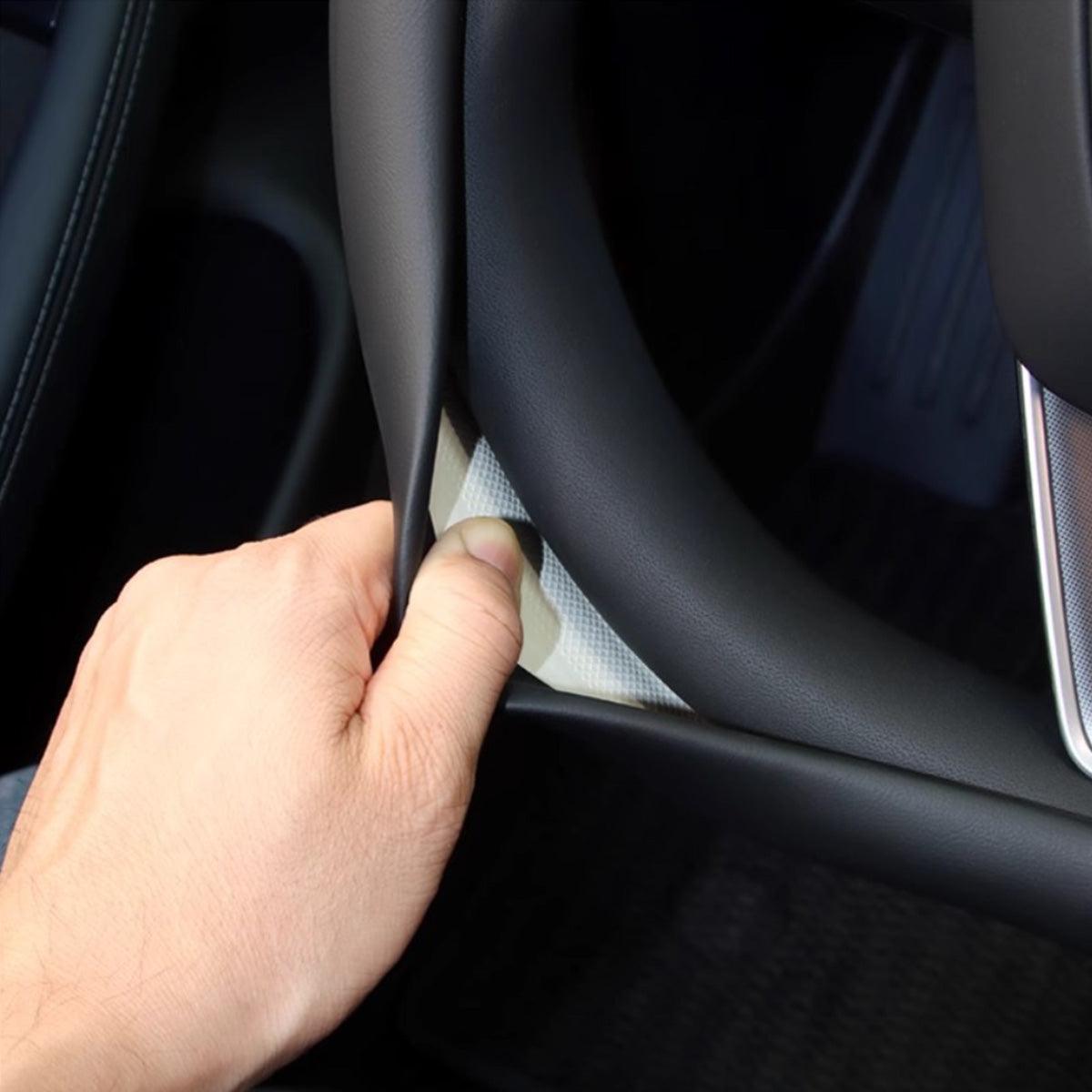 Premium Ventilated Steering Wheel Cover for Tesla Model Y Juniper 2025+ - Evooor