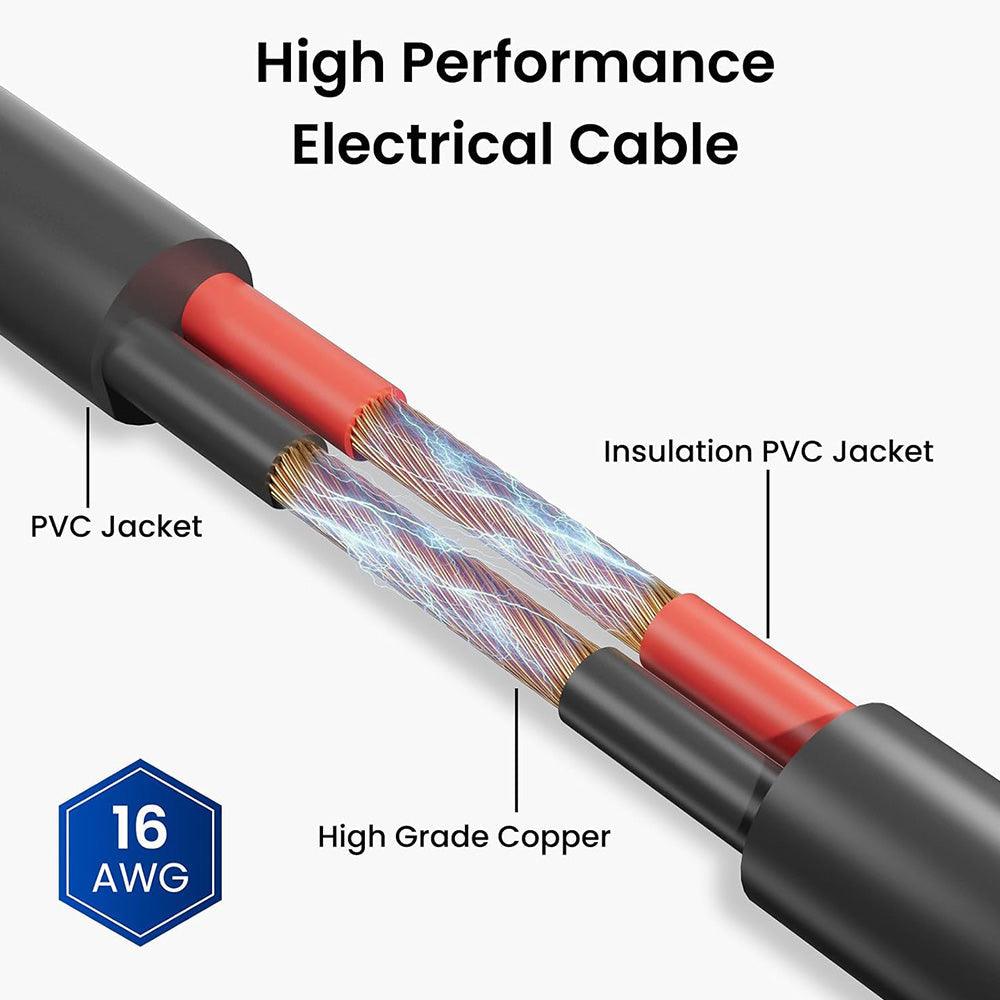 16AWG Replacement DC Power Cable for Starlink Mini - Evooor