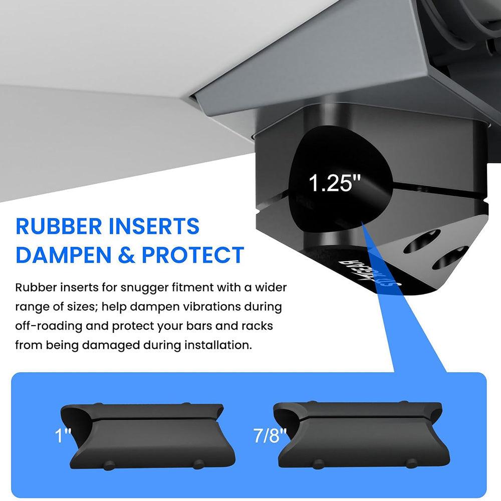Anti-Theft Tube Bracket for Starlink Mini Mount – Compatible with Car Roof Racks, RVs, and Yacht Railings - Evooor