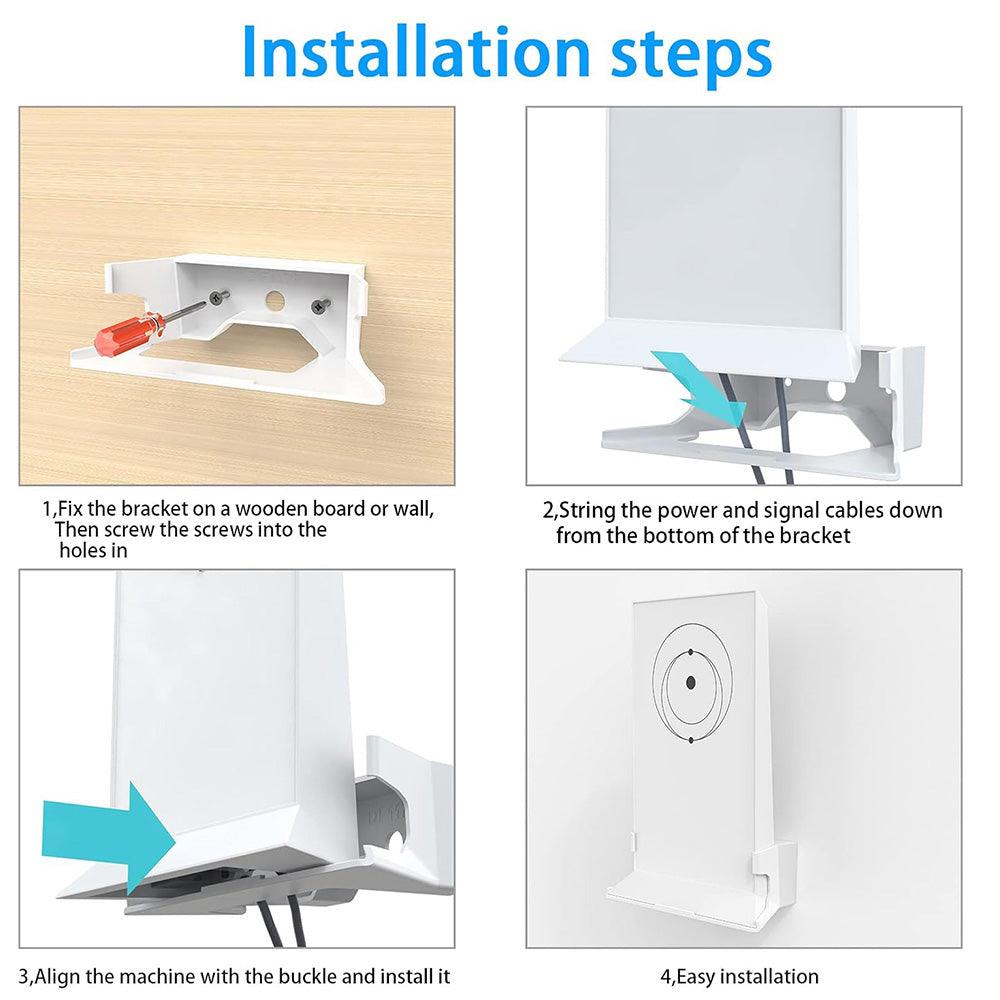 Durable ABS Wall Mount for Starlink Gen 2 Router - Evooor
