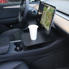 <tc>Model</tc> Mesa de escritorio con control central y 3 platos de comedor sencillos para Tesla (2021-2022)