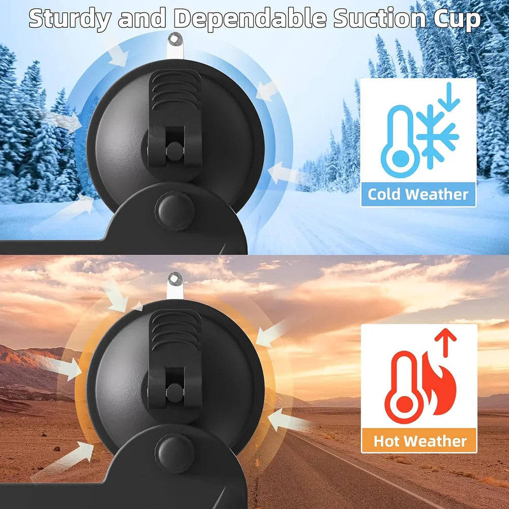 Protective Silicone Case with Suction Cup Mount for Starlink Mini - All-in-One Solution for Securely Mounting Your Device - Evooor