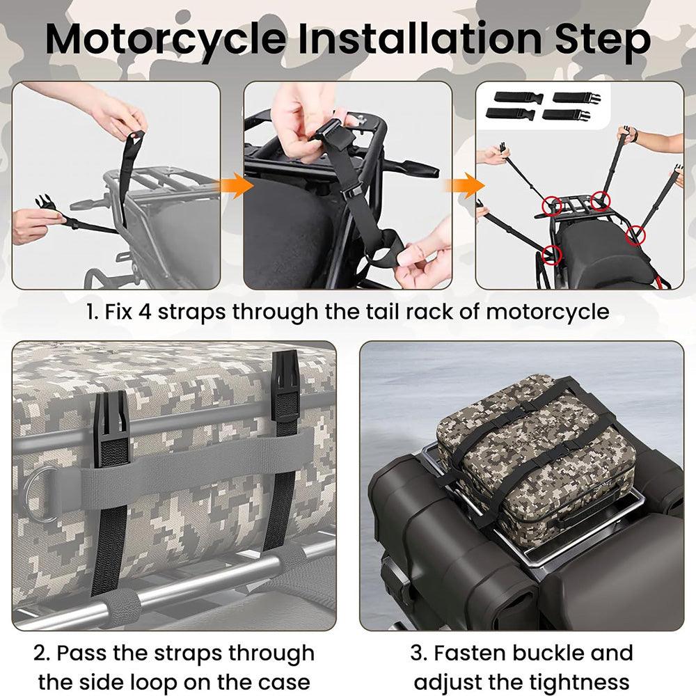 Waterproof Travel Case with Dual Power Source Storage for Starlink Mini & Accessories - Evooor