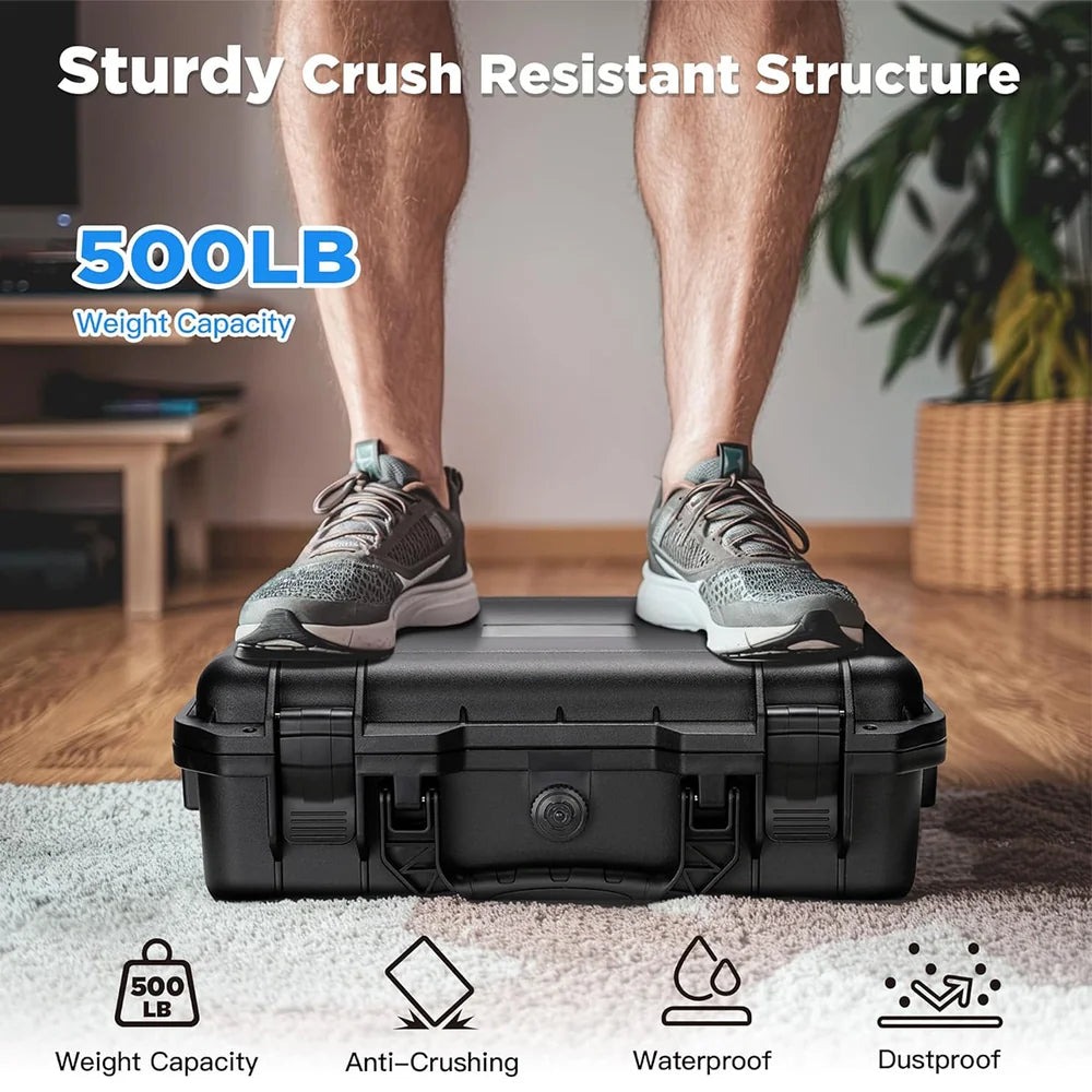 Waterproof Hard Carrying Case for Starlink Mini Kit and Accessories