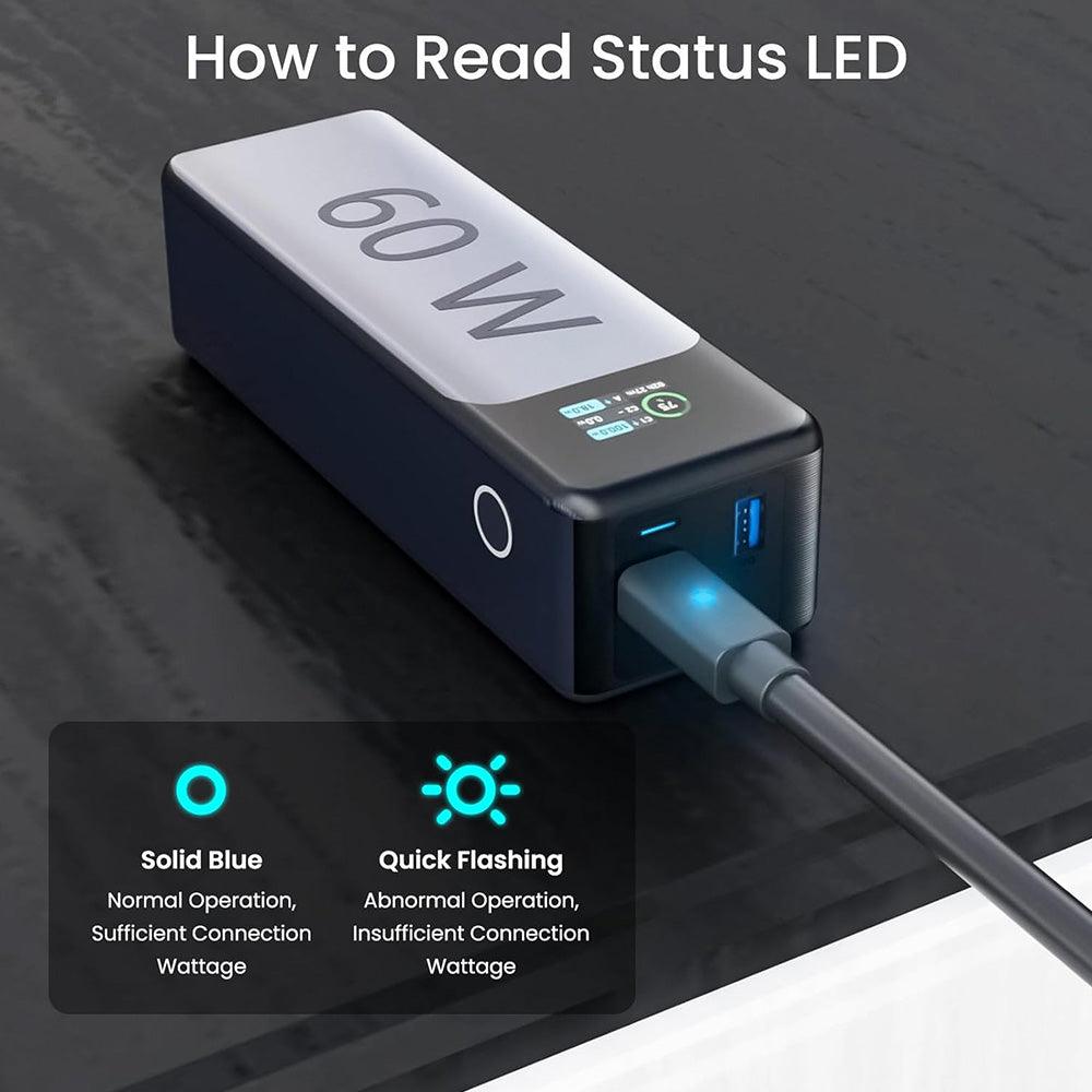 USB C to DC Power Cable with Indicator Light for Starlink Mini - Evooor