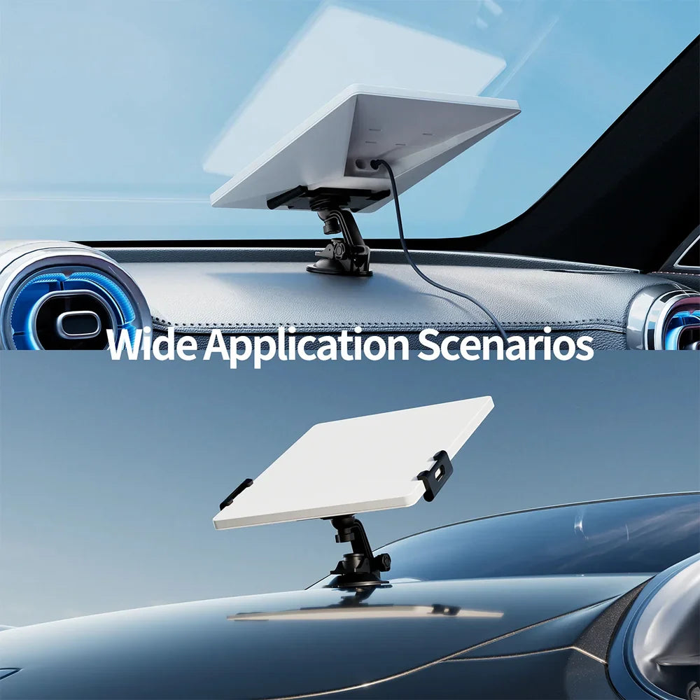 Adjustable Suction Cup Mount with 360-Degree Rotation for Starlink Mini Internet Receiver - Evooor