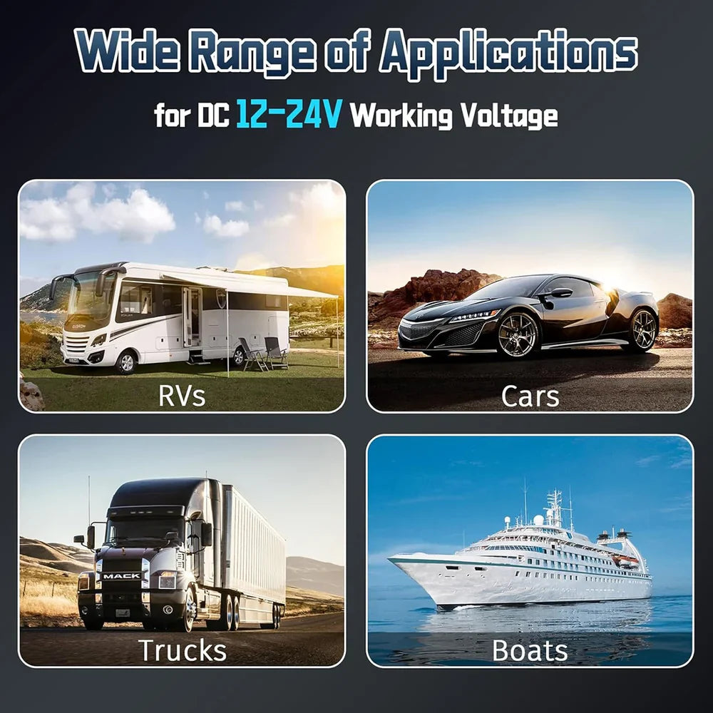 DC Power Cable with Switch for Starlink Mini Car Device - Evooor