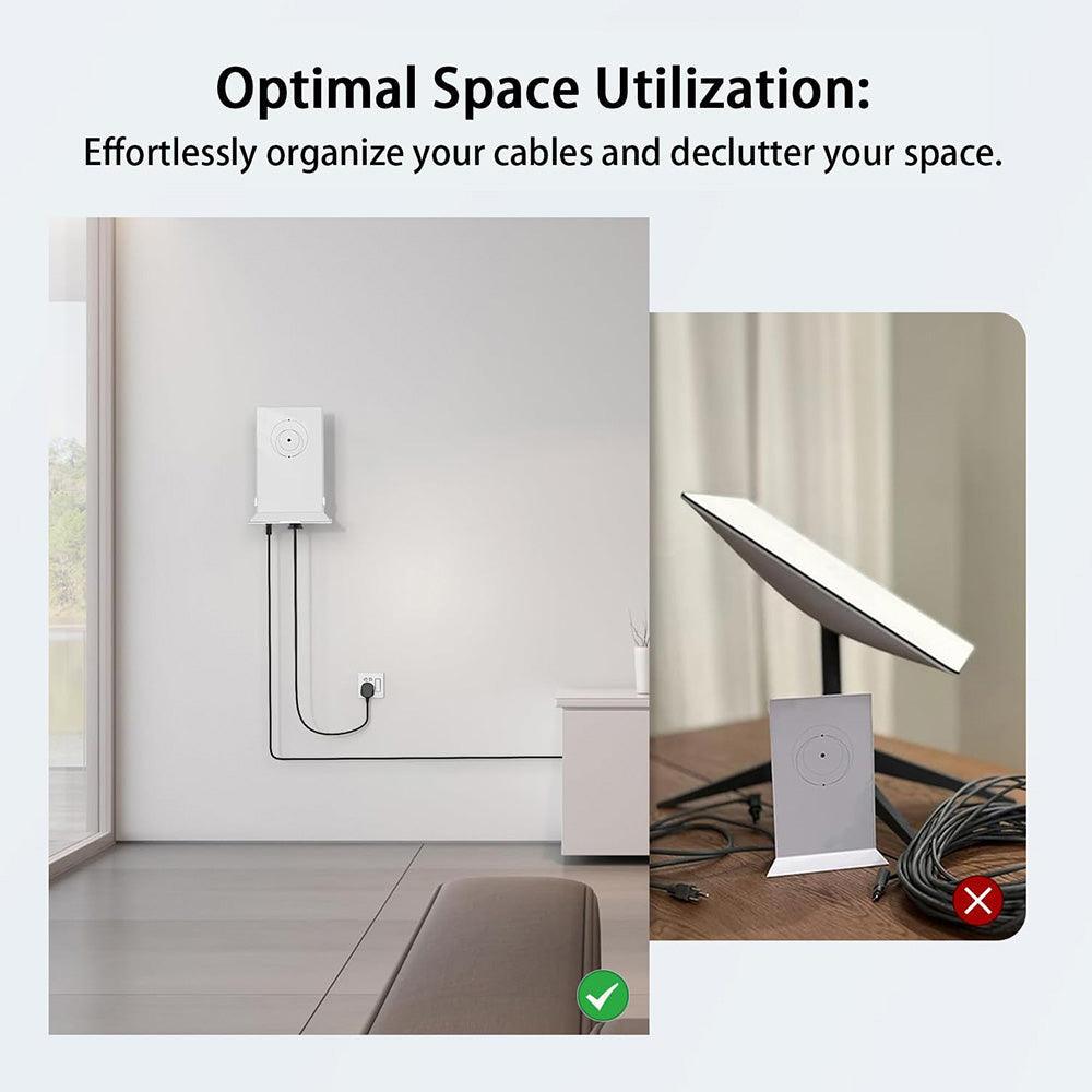 Durable ABS Wall Mount for Starlink Gen 2 Router - Evooor