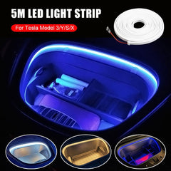 Brighten Your Tesla Frunk with Model 3/Y LED Light Strip and Remote App Control