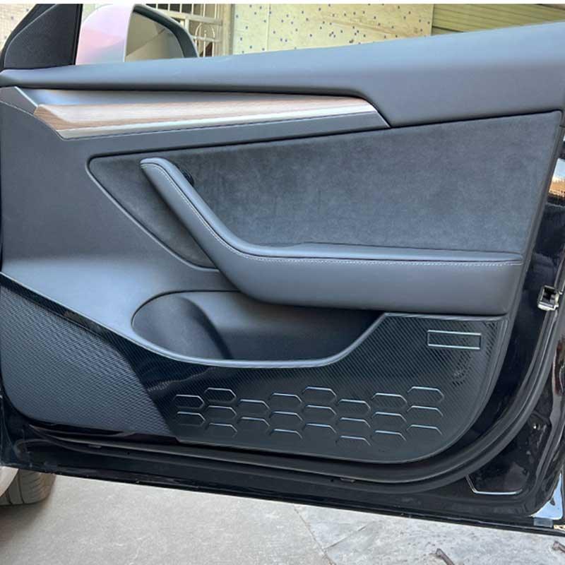 Model 3/Y Door Panel Guard-Steel Protector Cover 4PCS For Tesla(2021-2023) - Evooor