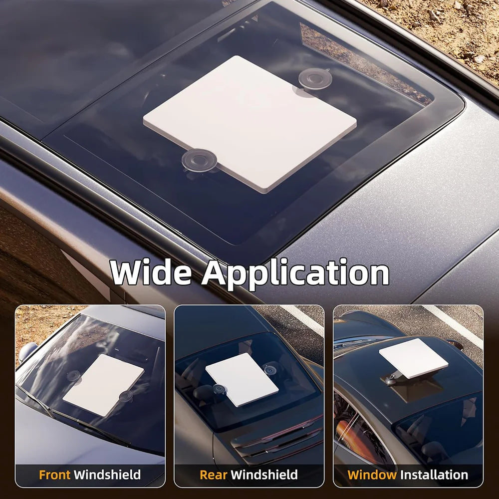 Universal Car GPS Satellite Antenna Holder for Windshields & Moon Roofs - Evooor