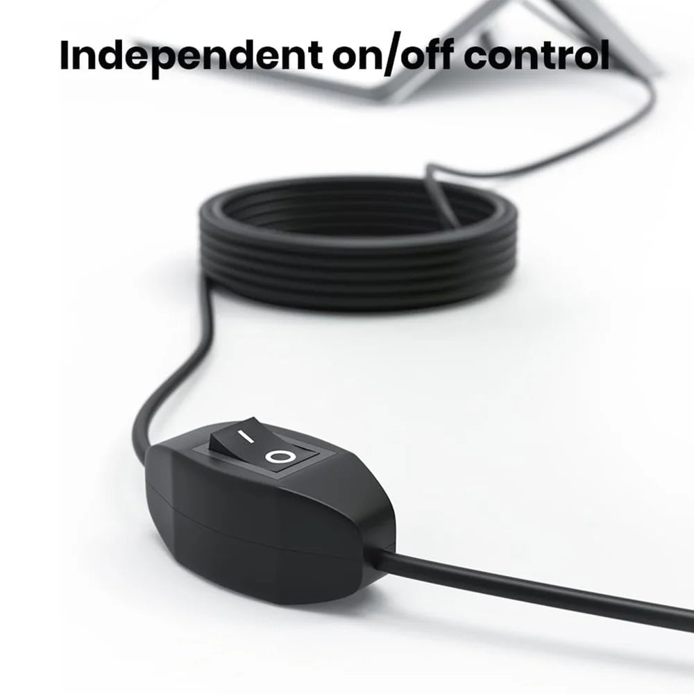 10ft O-Ring DC Charging Cable for Starlink Mini with Switch - Compatible with 3M Length - High-Quality CB8 Connector - Evooor