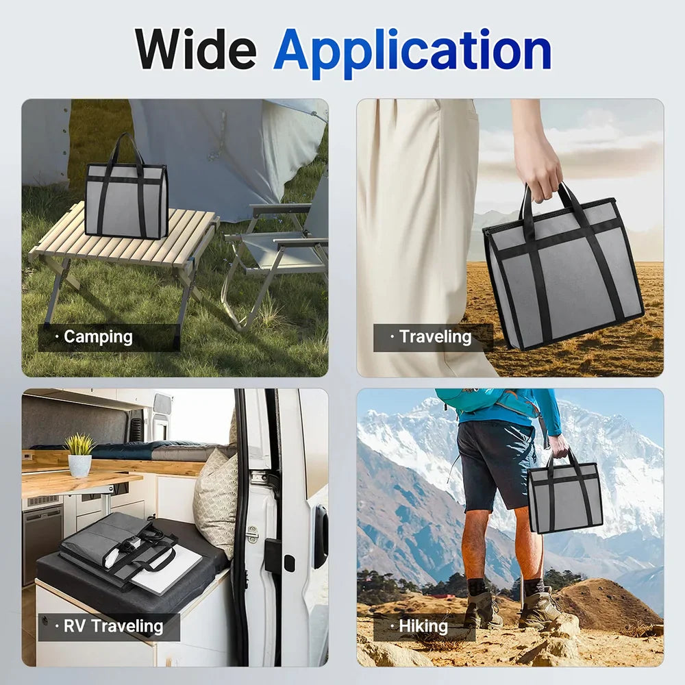 Portable Carrying Case for Starlink Mini Dish and Accessories - Convenient Travel Storage Solution - Evooor