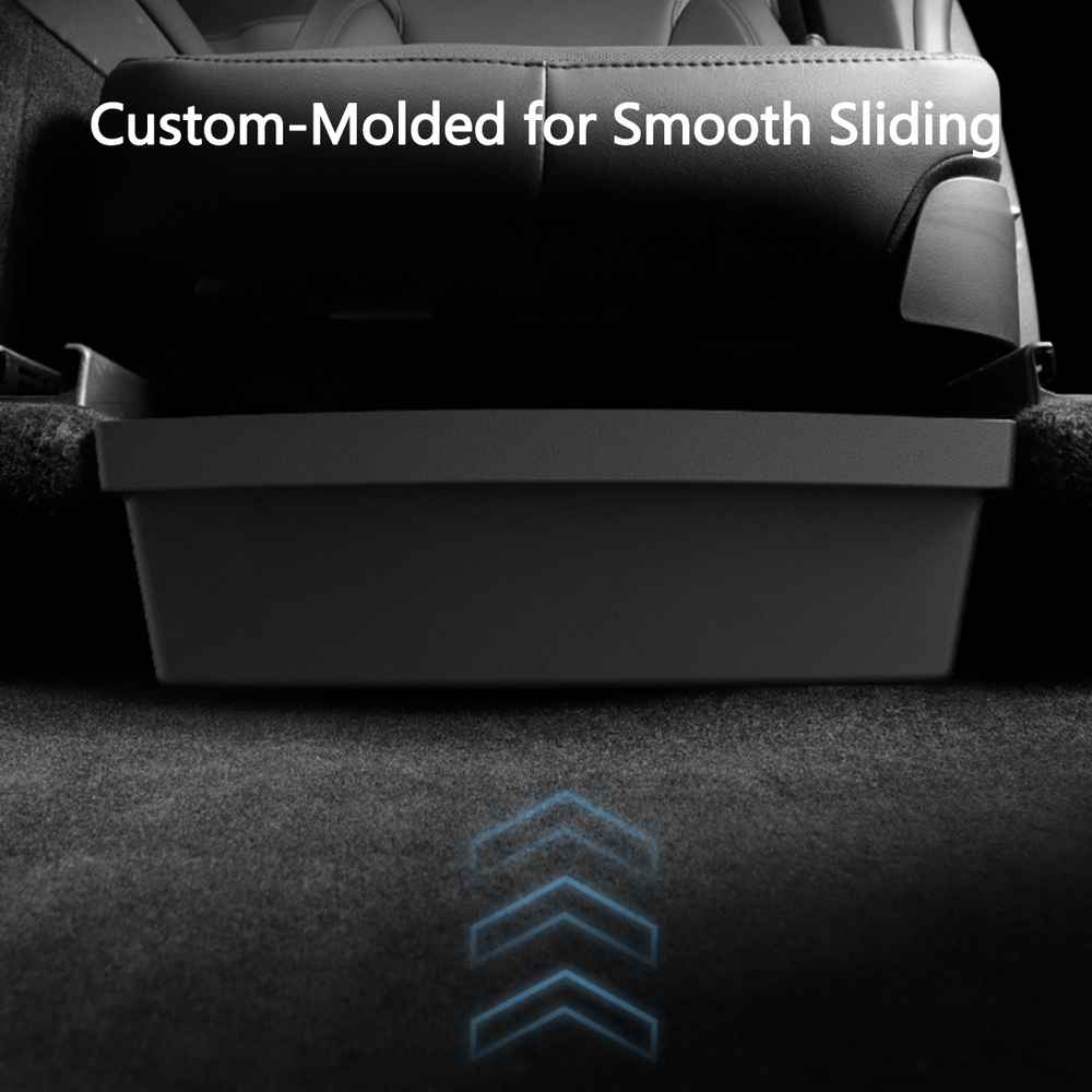 Underseat Organizer for Tesla Model Y 2021+: Premium Storage Solution for Front Row - Evooor