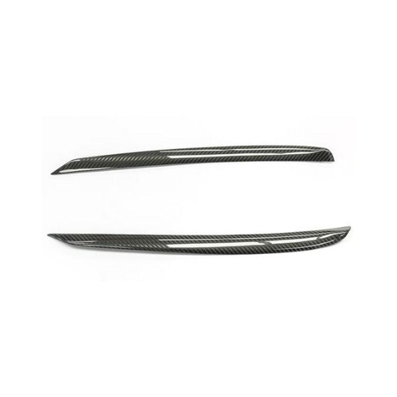 [Real Carbon Fiber] Door Trim Cover For Tesla Model X 2021+ - Evooor