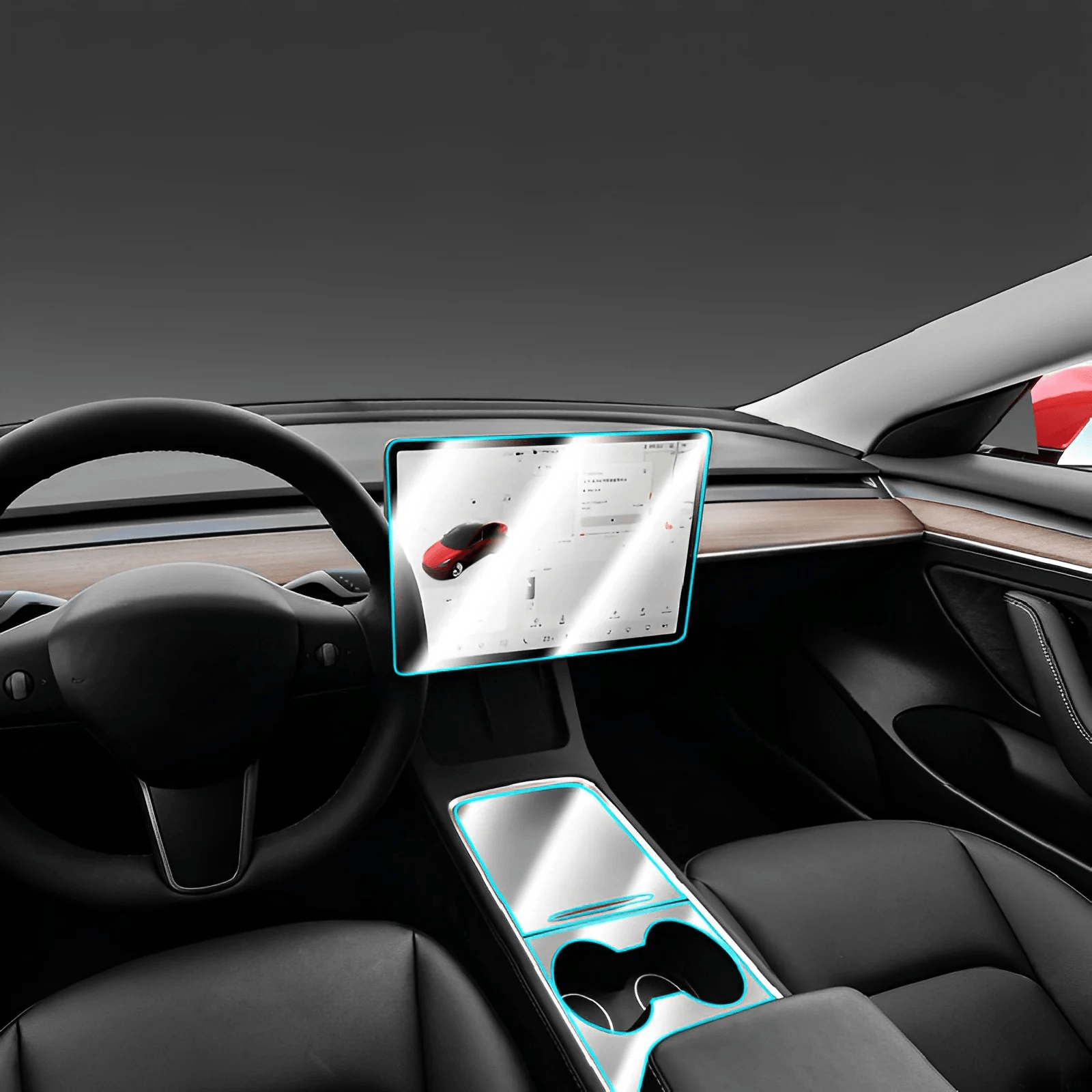 Tesla Model 3/Y Premium TPU Interior Protection Film - Ultimate Shield ...