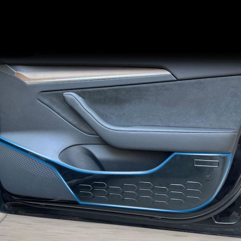 Model 3/Y Door Panel Guard-Steel Protector Cover 4PCS For Tesla(2021-2023) - Evooor