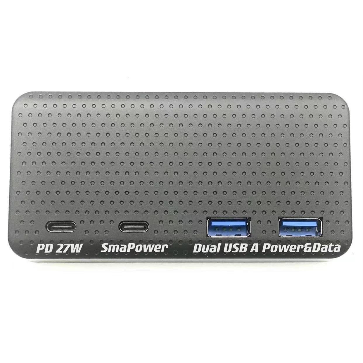 Model 3/Y/S/X USB Hub 4-In-1 Center Console Adapter for Tesla(2021-2023) - Evooor