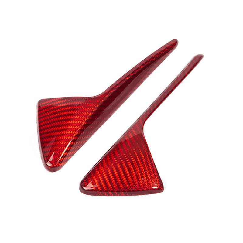 Tesla Model S/X/3/Y [Real Carbon Fiber] Turn Signal Cover(1 Pair) (2016-2023) - Evooor