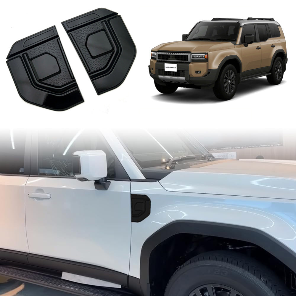 Puerta lateral ala Fender emblema insignia para 2024 Toyota Land Cruiser LC250/J250