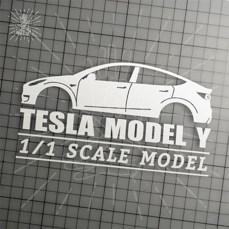 Model 3/Y/S/X Don't Touch My Car Humorous Decorative Sticker For Tesla - Evooor