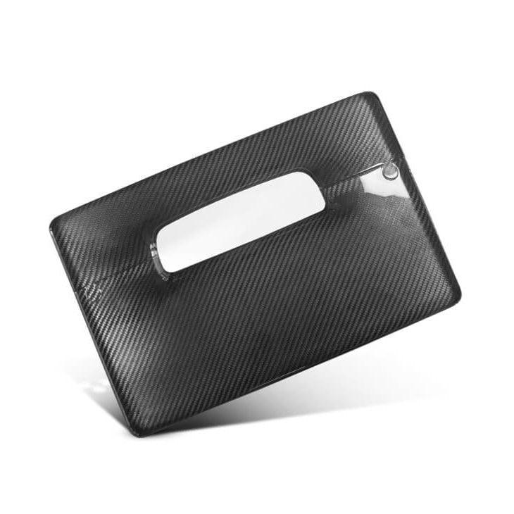 [Premium Quality] Carbon Fiber Rear Center Screen Cover Compatible with Tesla Model 3/Y (2017-2023) - Evooor