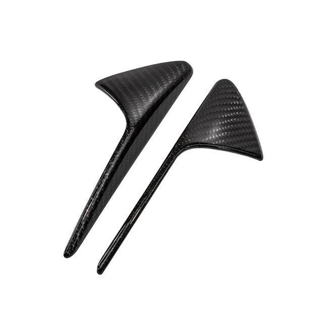 Tesla Model S/X/3/Y [Real Carbon Fiber] Turn Signal Cover(1 Pair) (2016-2023) - Evooor