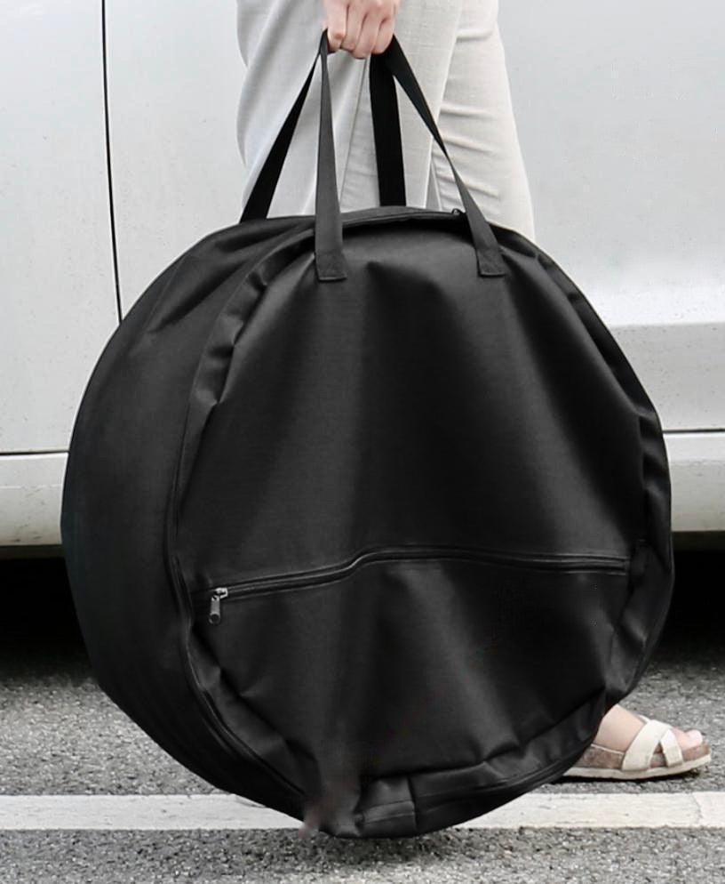 Tesla Model 3 and Model Y Wheel Cover Storage Pouch - Compatible with 19" Gemini and 18" Aero Wheels - Years 2017 to 2023 - Evooor