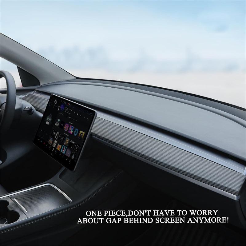 Model 3/Y Dashboard Center Console Scratch Resistant Protector- Sticker Scratch Resistant Side Edge Protector For Tesla(2017-2023) - Evooor