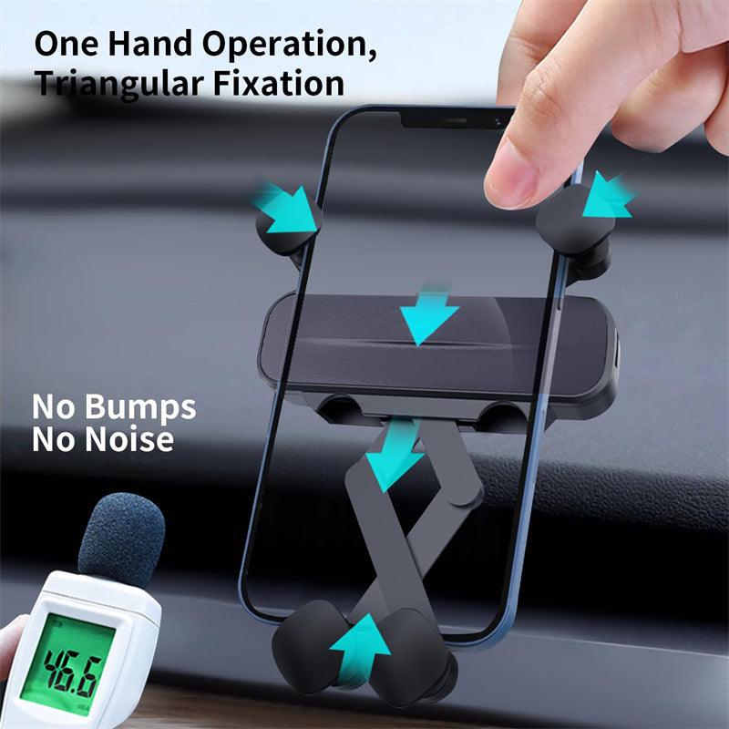 Model 3/Y Felixble Phone Mount Holder, Compatible with 4.7-6.7inch Phone, 360° Rotating Head For Tesla(2017-2023) - Evooor