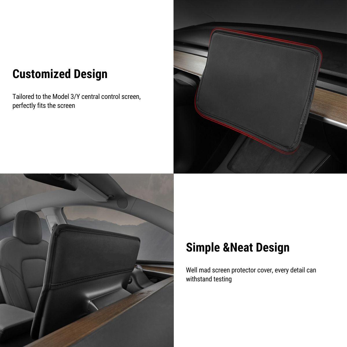 Protective Dust Cover for Tesla Model 3/Y Central Control Display - Premium Quality Screen Protector - Evooor