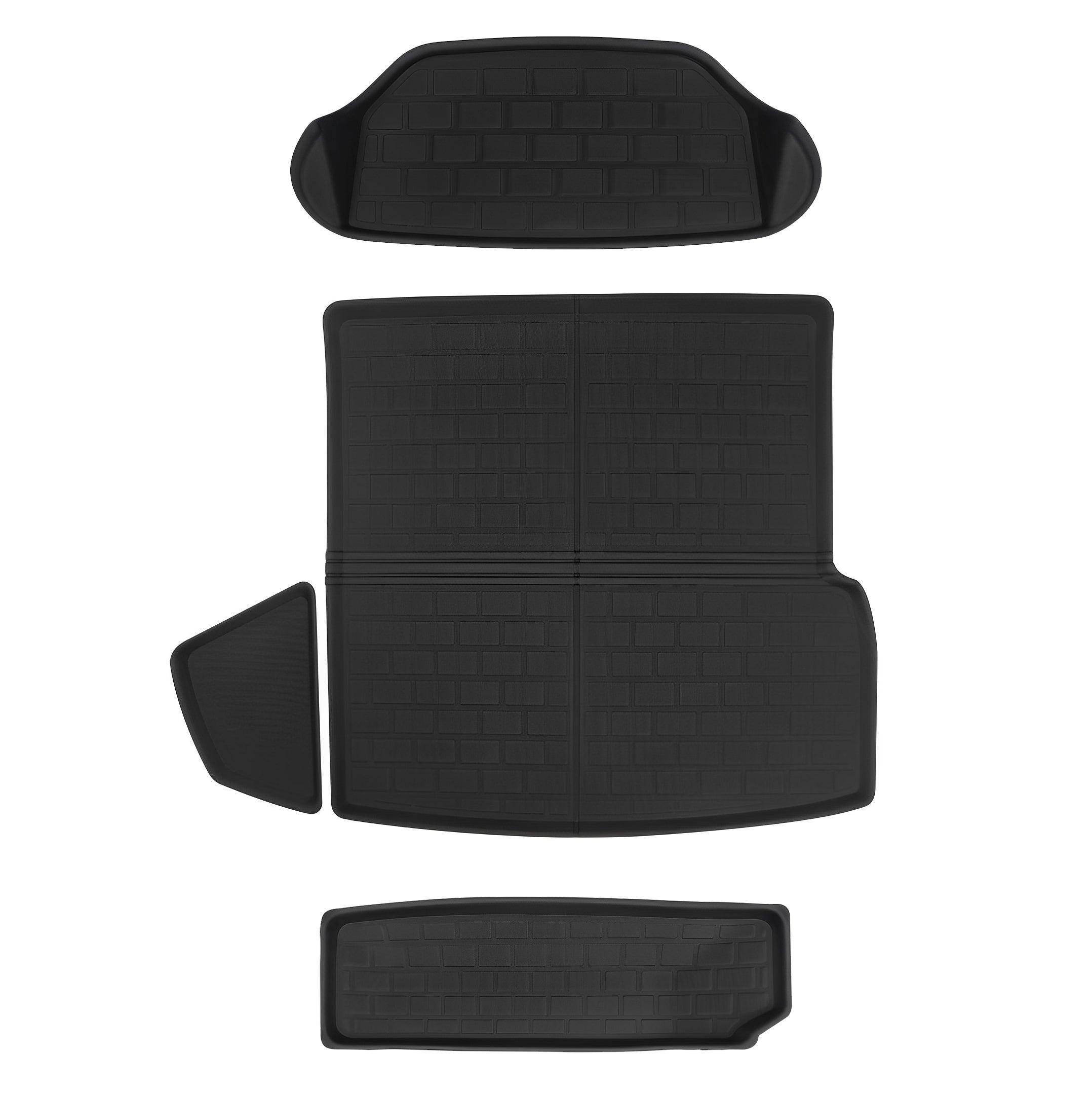 Tesla Model S Floor Mats And Liners 3D Lamination Cutting Cargo Liner (2021-2023) - Evooor